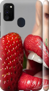 3D пластиковий матовий чехол Насолода для Samsung Galaxy M21 M215F - 6701m-2016 изображение 