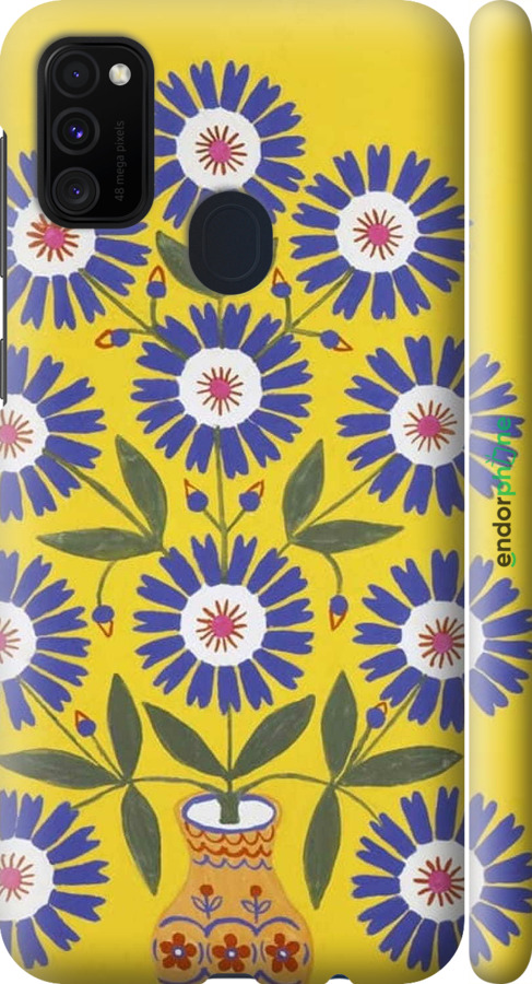 3D пластиковий матовий чехол Примаченко2 для Samsung Galaxy M21 M215F - 5910m-2016 изображение 