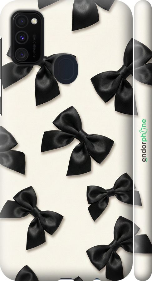 3D пластиковий матовий чехол Dark Coquette для Samsung Galaxy M21 M215F - 6765m-2016 изображение 