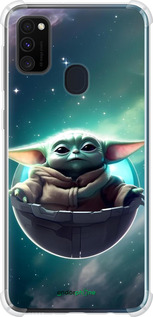 Силикон с усиленными углами чехол Малышь йода для Samsung Galaxy M21 M215F - 6294sp-2016 изображение 