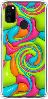Силіконовий протиударний с посиленими кутами чехол Y2K Jelly Dream для Samsung Galaxy M30s 2019 - 6780sp-1774 изображение 