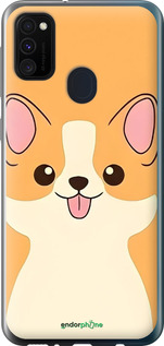 2D пластиковий чехол Милый пес для Samsung Galaxy M21 M215F - 6296t-2016 изображение 