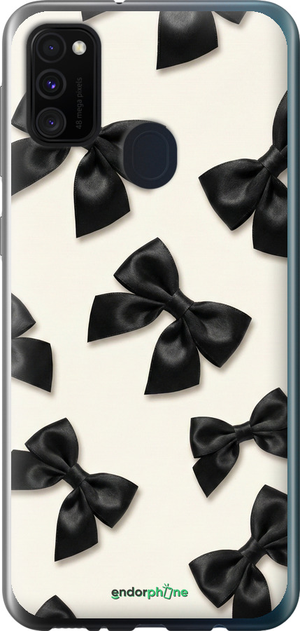 Силіконовий чехол Dark Coquette для Samsung Galaxy M21 M215F - 6765u-2016 изображение 