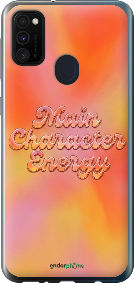Силиконовый чехол Aura Gradient Main Character Energy Aesthetic Y2K для Samsung Galaxy M30s 2019 - 6783u-1774 изображение 