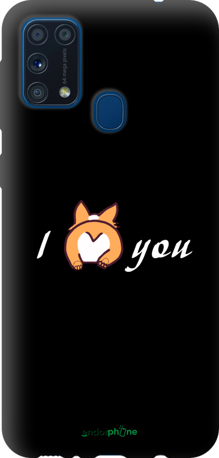TPU чехол Люблю для Samsung Galaxy M31 M315F - 4586b-1907 изображение 