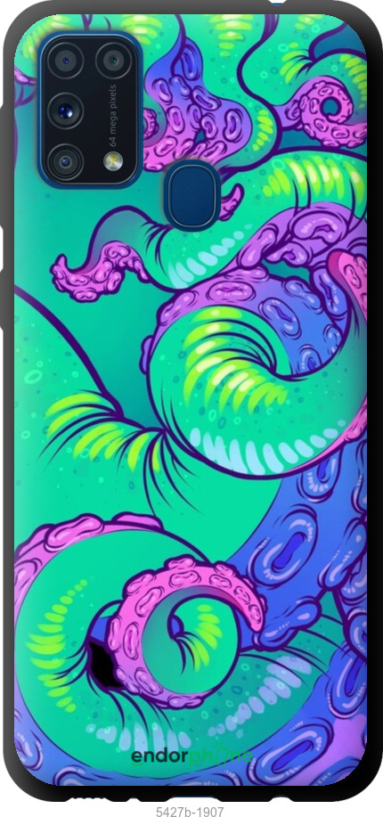 TPU чехол № 5427 для Samsung Galaxy M31 M315F - 5427b-1907 изображение 