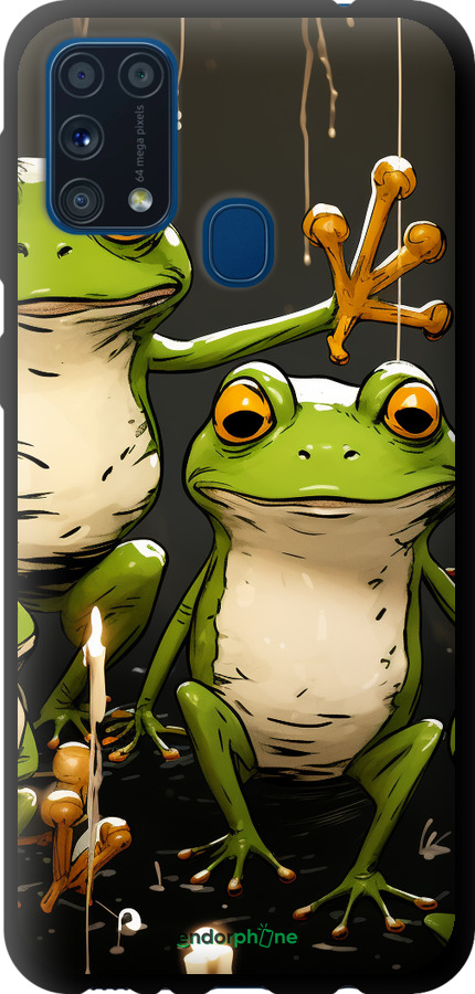 TPU чехол Жабки 2 для Samsung Galaxy M31 M315F - 5657b-1907 изображение 