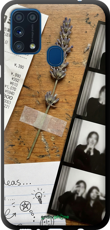 TPU чехол Aesthetic Scrapbook Collage для Samsung Galaxy M31 M315F - 6773b-1907 изображение 