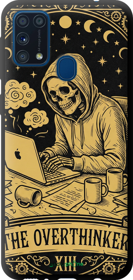 TPU чехол The Overthinker для Samsung Galaxy M31 M315F - 6774b-1907 изображение 