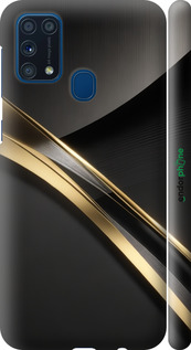 3D пластиковый матовый чехол Динамика для Samsung Galaxy M31 M315F - 5836m-1907 изображение 
