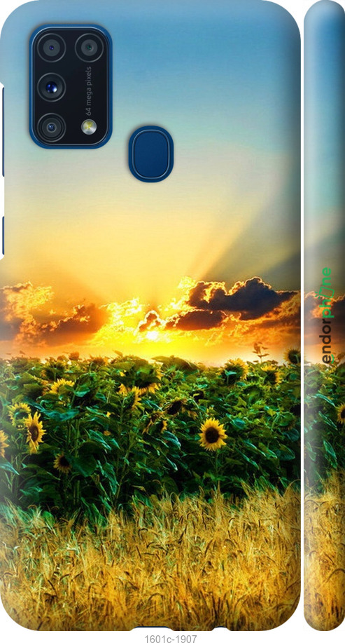 

3D пластиковий матовий чохол "Україна" для Samsung Galaxy M31 M315F