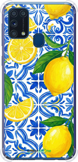 Силіконовий протиударний с посиленими кутами чехол Grocery Girl Italian Summer для Samsung Galaxy M31 M315F - 6766sp-1907 изображение 