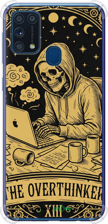 Силіконовий протиударний с посиленими кутами чехол The Overthinker для Samsung Galaxy M31 M315F - 6774sp-1907 изображение 