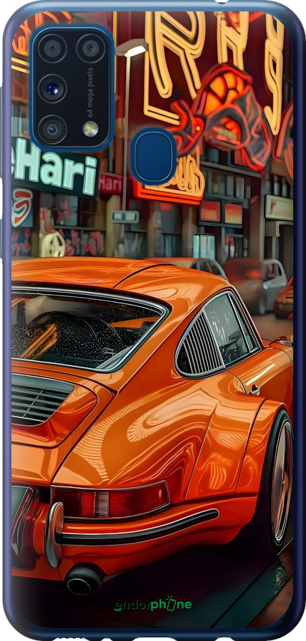 2D пластиковый чехол Порше для Samsung Galaxy M31 M315F - 6334t-1907 изображение 