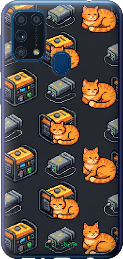 Силиконовый чехол Autonomous Zone для Samsung Galaxy M31 M315F - 6771u-1907 изображение 