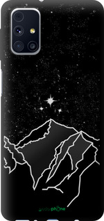 TPU чехол Мінімалістичний гірський краєвид для Samsung Galaxy M31s M317F - 6438b-2055 изображение 