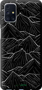 TPU чехол Із зображенням Темних гір для Samsung Galaxy M31s M317F - 6489b-2055 изображение 