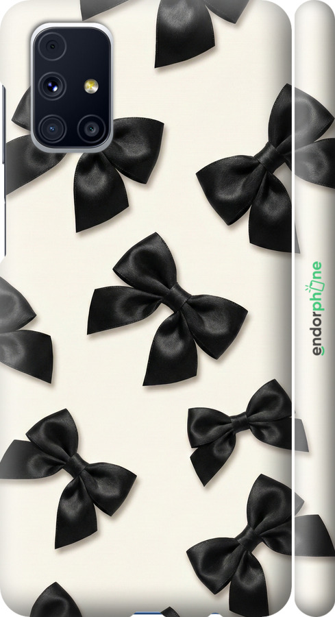 3D пластиковий матовий чехол Dark Coquette для Samsung Galaxy M31s M317F - 6765m-2055 изображение 