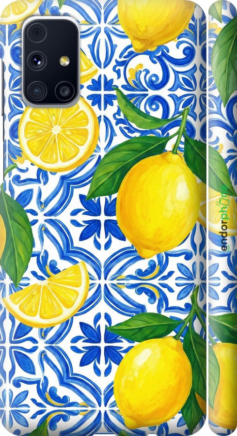 3D пластиковый матовый чехол Grocery Girl Italian Summer для Samsung Galaxy M31s M317F - 6766m-2055 изображение 