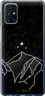 Силіконовий чехол Мінімалістичний гірський краєвид для Samsung Galaxy M31s M317F - 6438u-2055 изображение 
