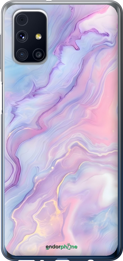 2D пластиковый чехол Нежный мрамор для Samsung Galaxy M31s M317F - 6310t-2055 изображение 