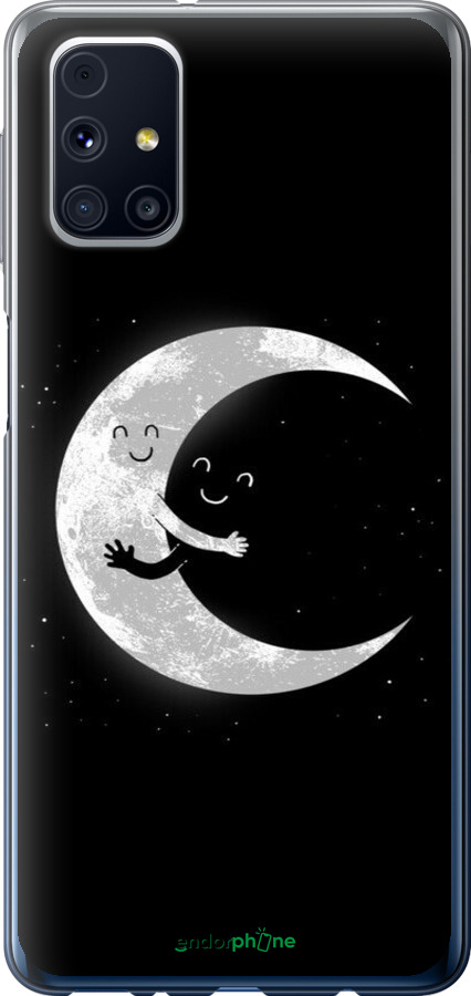 2D пластиковый чехол Лунные объятия для Samsung Galaxy M31s M317F - 6508t-2055 изображение 