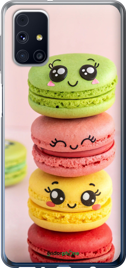 Силиконовый чехол Печенье для Samsung Galaxy M31s M317F - 6693u-2055 изображение 
