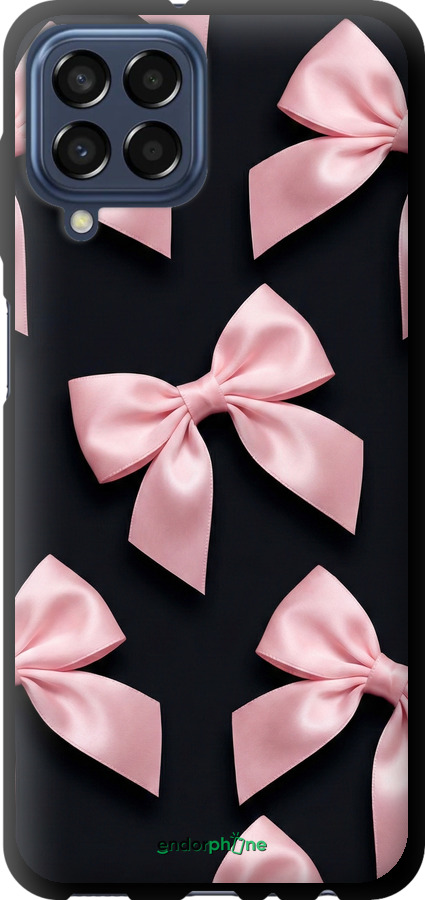 TPU чехол Coquette Ribbons Dark Coquette для Samsung Galaxy M33 M336B - 6767b-2633 изображение 