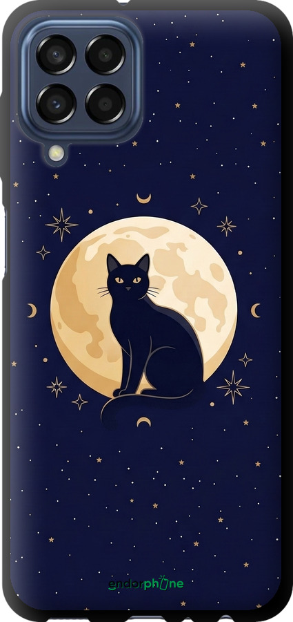 TPU чехол Cute Cat Celestial/Witchy для Samsung Galaxy M33 M336B - 6787b-2633 изображение 