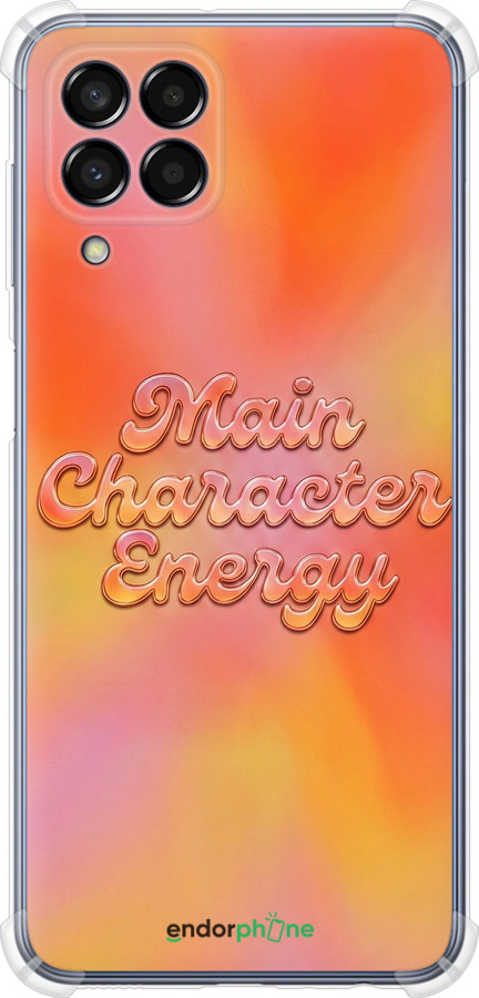 Силикон с усиленными углами чехол Aura Gradient Main Character Energy Aesthetic Y2K для Samsung Galaxy M33 M336B - 6783sp-2633 изображение 