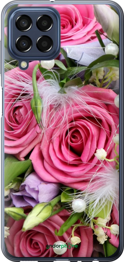 

Силіконовий чохол "Ніжність" для Samsung Galaxy M33 M336B, Рожевий