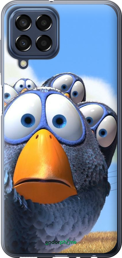 Силіконовий чехол Angry Birds для Samsung Galaxy M33 M336B - 6008u-2633 изображение 