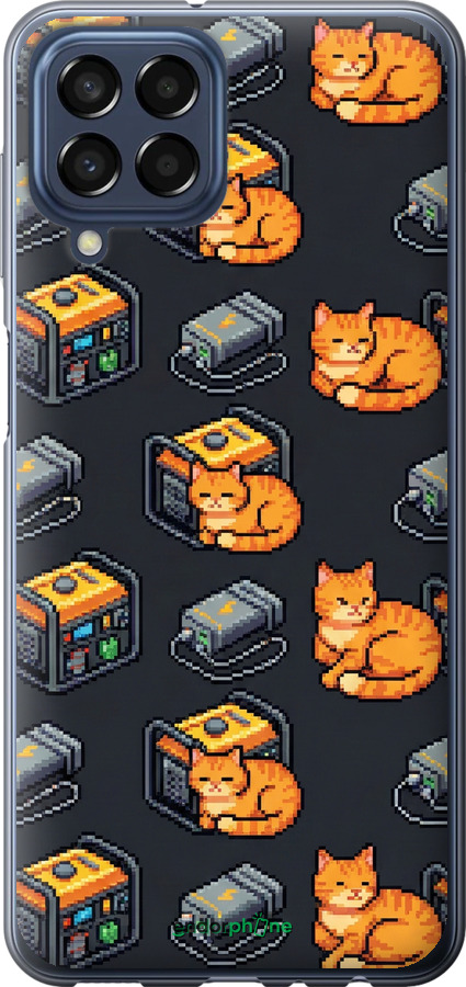 Силиконовый чехол Autonomous Zone для Samsung Galaxy M33 M336B - 6771u-2633 изображение 