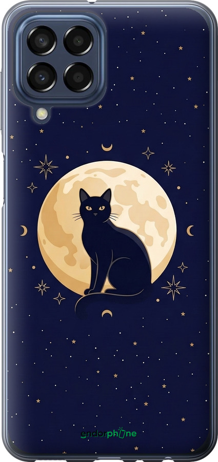 Силіконовий чехол Cute Cat Celestial/Witchy для Samsung Galaxy M33 M336B - 6787u-2633 изображение 