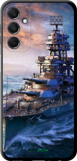 TPU чехол Военный корабль, world of tanks, wargaming для Samsung Galaxy M34 5G - 6461b-3141 изображение 