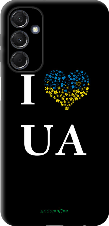 TPU чехол I love UA для Samsung Galaxy M34 5G - 1112b-3141 изображение 