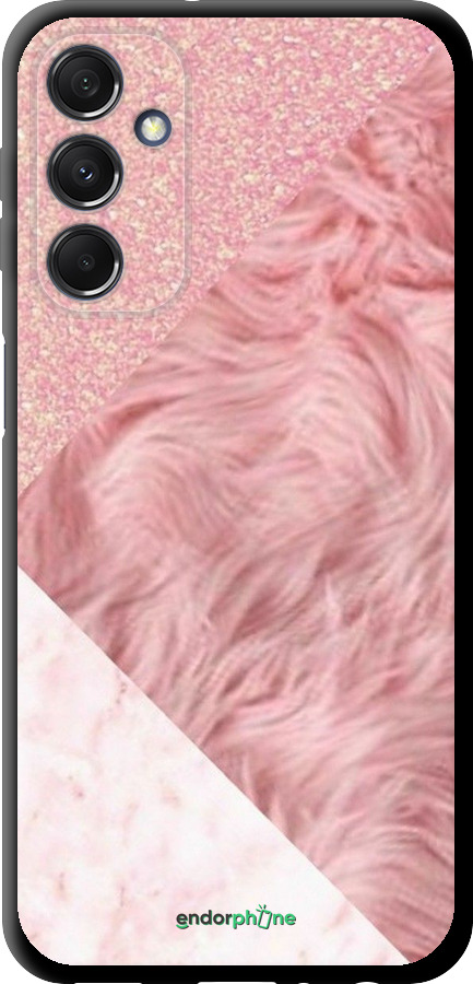 TPU чехол Розовые текстуры для Samsung Galaxy M34 5G - 4343b-3141 изображение 
