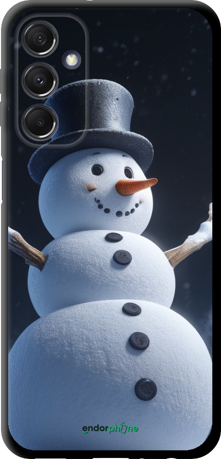 TPU чехол Снеговик для Samsung Galaxy M34 5G - 5826b-3141 изображение 
