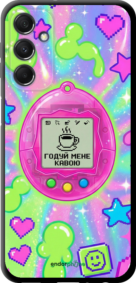 TPU чехол Y2K Aesthetic Retro Pet: Годуй мене кавою для Samsung Galaxy M34 5G - 6784b-3141 изображение 