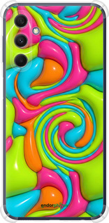 Силикон с усиленными углами чехол Y2K Jelly Dream для Samsung Galaxy M34 5G - 6780sp-3141 изображение 