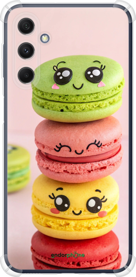 Силикон с усиленными углами чехол Печенье для Samsung Galaxy M34 5G - 6693sp-3141 изображение 