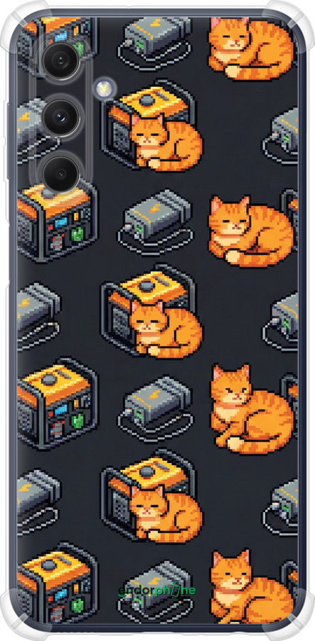 Силіконовий протиударний с посиленими кутами чехол Autonomous Zone для Samsung Galaxy M34 5G - 6771sp-3141 изображение 