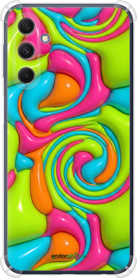 Силикон с усиленными углами чехол Y2K Jelly Dream для Samsung Galaxy M34 5G - 6780sp-3141 изображение 