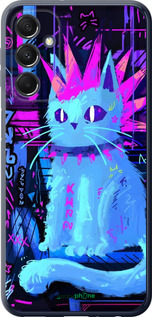 Силиконовый чехол Кот панк для Samsung Galaxy M34 5G - 6311u-3141 изображение 