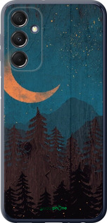 Силиконовый чехол Звездный лес для Samsung Galaxy M34 5G - 6480u-3141 изображение 