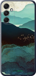 Силиконовый чехол С изображением гор Индиго для Samsung Galaxy M34 5G - 6484u-3141 изображение 