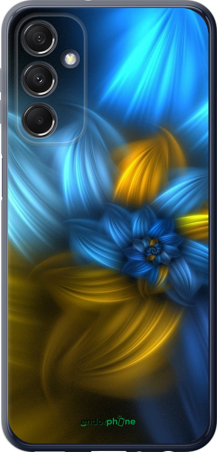 

Силіконовий чохол "Візерунок 46" для Samsung Galaxy M34 5G, Синій