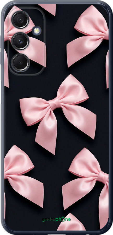 Силиконовый чехол Coquette Ribbons Dark Coquette для Samsung Galaxy M34 5G - 6767u-3141 изображение 