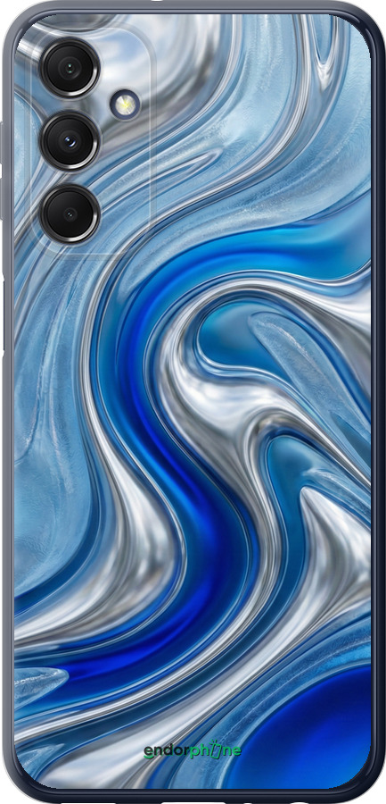 Силіконовий чехол Liquid Chrome для Samsung Galaxy M34 5G - 6781u-3141 изображение 
