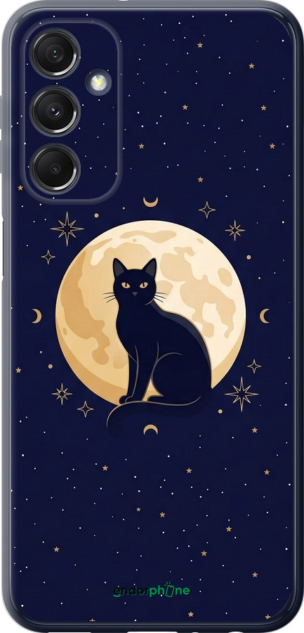 Силиконовый чехол Cute Cat Celestial/Witchy для Samsung Galaxy M34 5G - 6787u-3141 изображение 